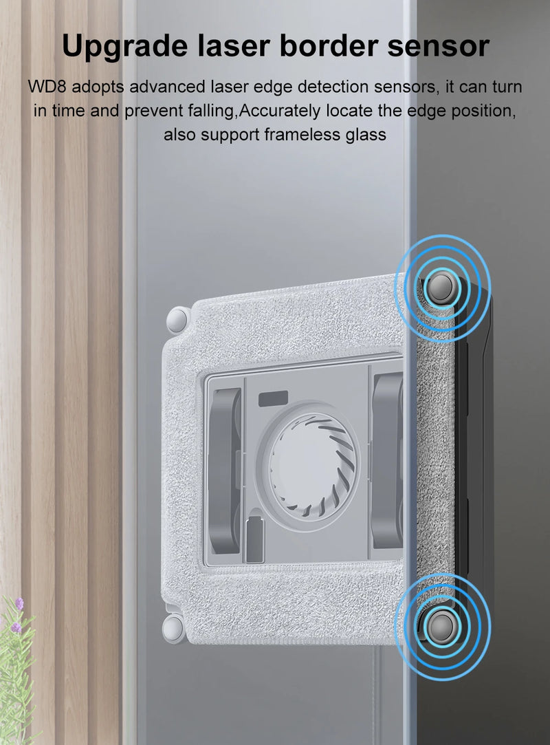 Robô limpa janelas e vidros