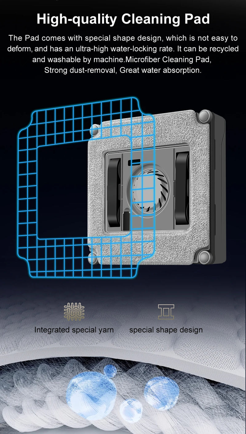 Robô limpa janelas e vidros